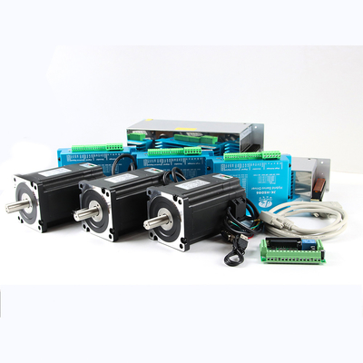 3kit Nema 34 gesloten lus stappenmotor 86hsn115 Mach3 Hybride 86 Servo Drive Cnc stroomtoevoer