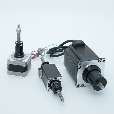 Jkongmotor 12V 24V NEMA 8 11 17 23 24 34 42 52 Mini Micro Ball Screw Lineaire Geaired Closed Loop Stepper Motor met rem