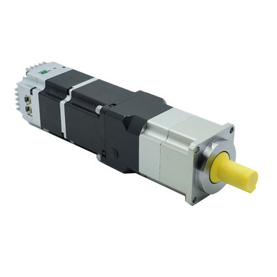 Jkongmotor 48VDC 1.27nm 400W RS485 Canopen DC geïntegreerde servomotor met bestuurder samen met rem of versnellingsbak
