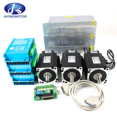 Jkongmotor Nema 11 17 23 24 34 Hybride set met gesloten lus met geïntegreerde gesloten lus stappenmotor met encoder / rem / versnellingsbak