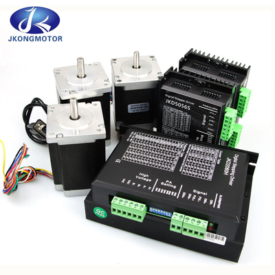 Jkongmotor Hoog koppel 12Nm Nema34 gesloten lus lineaire stappenmotor voor seksmachine met encoder en driver
