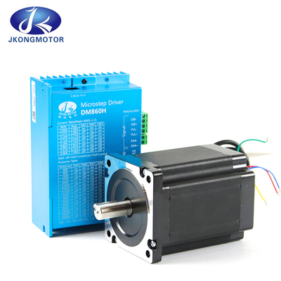 Jkongmotor Hoog koppel 12Nm Nema34 gesloten lus lineaire stappenmotor voor seksmachine met encoder en driver