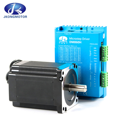 Jkongmotor Hoog koppel 12Nm Nema34 gesloten lus lineaire stappenmotor voor seksmachine met encoder en driver