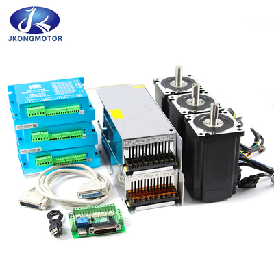 Jkongmotor Hoog koppel 12Nm Nema34 gesloten lus lineaire stappenmotor voor seksmachine met encoder en driver