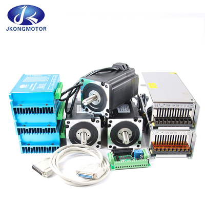 Jkongmotor Hoog koppel 12Nm Nema34 gesloten lus lineaire stappenmotor voor seksmachine met encoder en driver