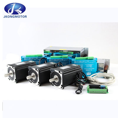 Jkongmotor Hoog koppel 12Nm Nema34 gesloten lus lineaire stappenmotor voor seksmachine met encoder en driver