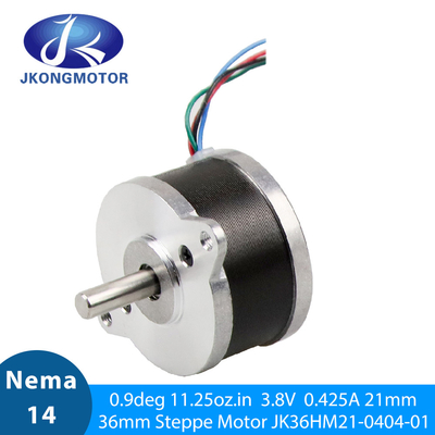 Warm te koop 0,9 graden 36 mm stappenmotor JK36HM21-0404-01 voor automatische machines