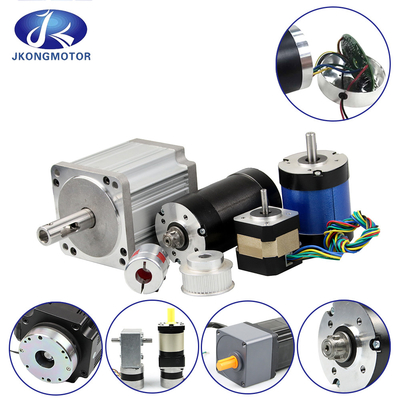 Jkongmotor 12v 24v 36v 48v 72v 110v 310v Customized OEM ODM Bldc Motor Nema 17 23 34 Brushless Dc Motor Fabrikanten