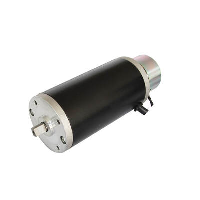 Hoge snelheid 63mm Borsteltype gelijkstroom Motor 12V, de Machinemotoren 7500rpm 314W van 24V CNC