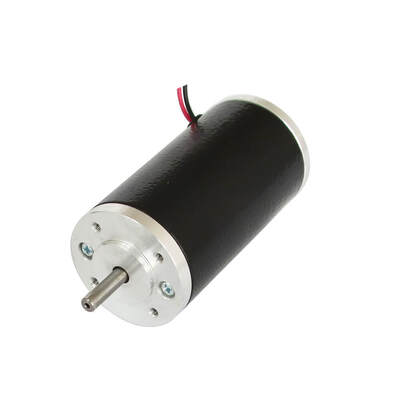 Hoge snelheid 63mm Borsteltype gelijkstroom Motor 12V, de Machinemotoren 7500rpm 314W van 24V CNC