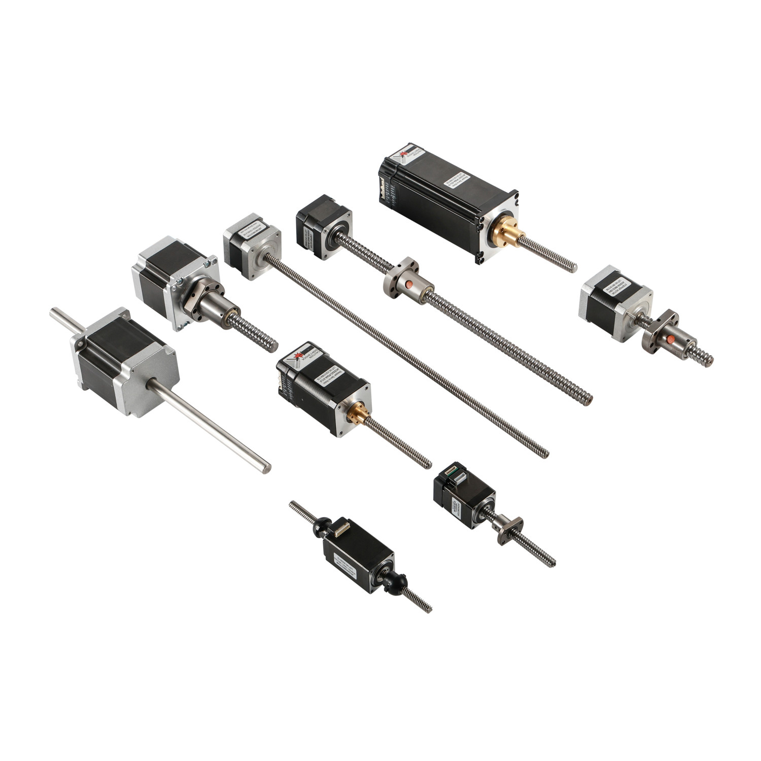 Jkongmotor Professional Commercial Long Life NEMA 8 11 17 23 24 34 Mini Stepper Lineaire Motor met Lood Schroef Beste prijs
