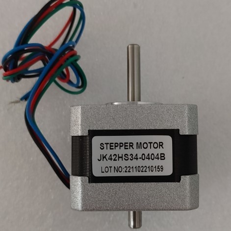 IMPULSE IM42HS34 Nema 17 stappenmotor 42HS34-0404B met dubbele as voor 3D-printer