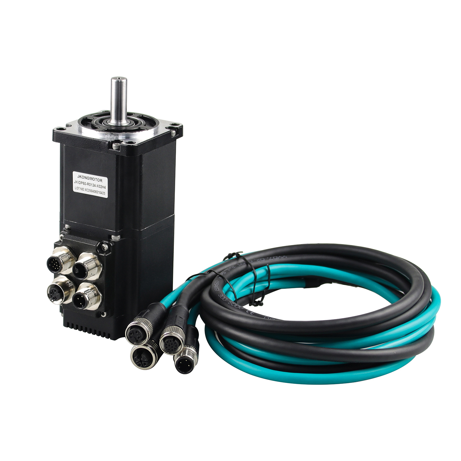 Jkongmotor Waterdichte IP65 RS485 CANopen OEM ODM Geïntegreerde DC Servomotor Nema 17 23 24 34 Borstelloze Bldc Servomotor met Geïntegreerde Ingebouwde Drivers